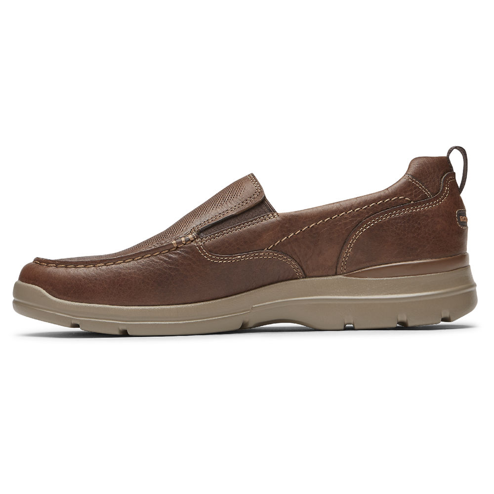 Sapato Vela Rockport Homem Marrom - City Edge - 12703FKHV